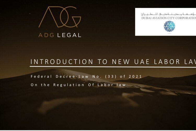 Webinar: Introduction to New UAE Labor Law