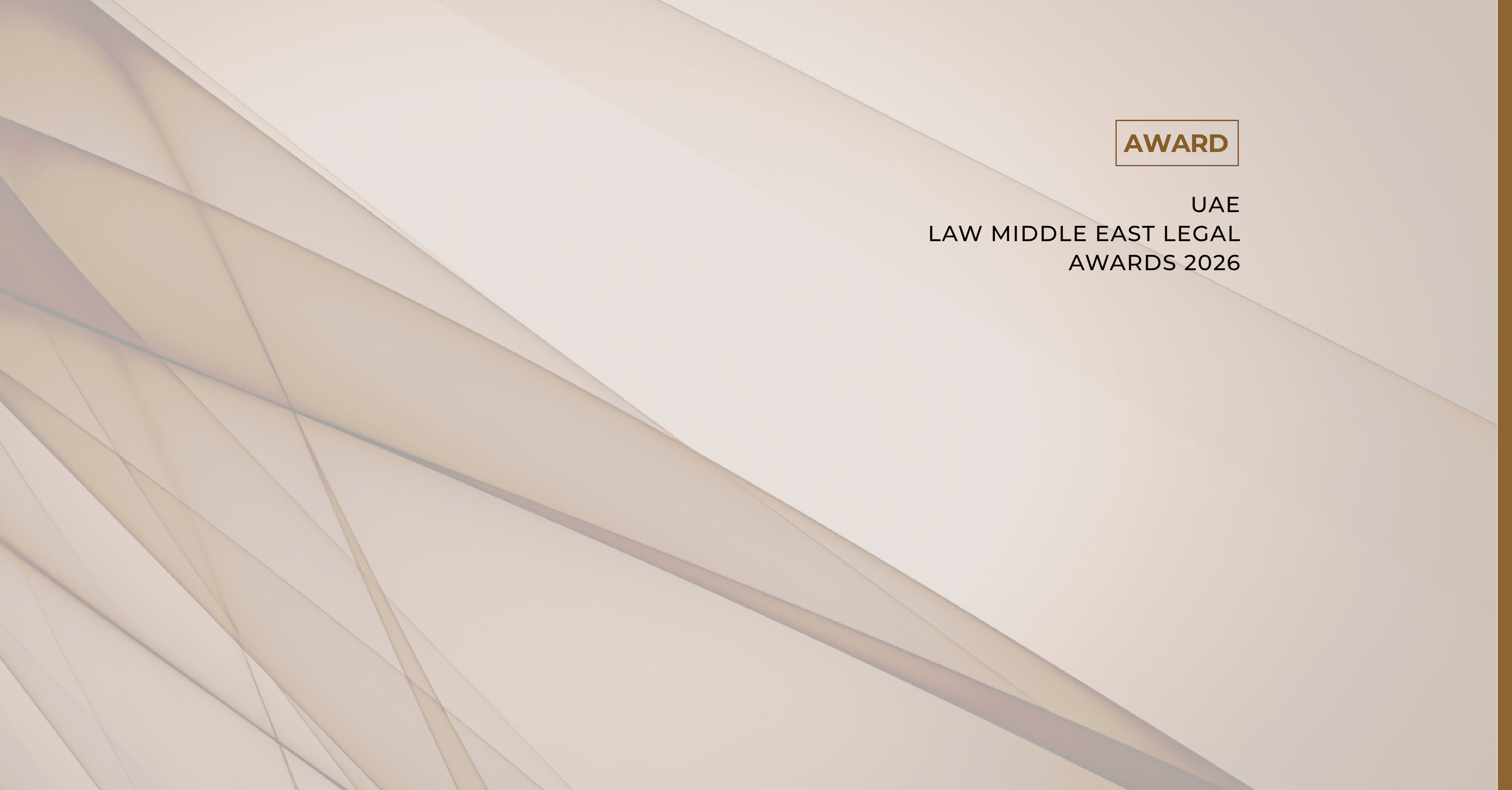 ADG Legal shortlisted across three categories at the Law Middle East Legal Awards 2026