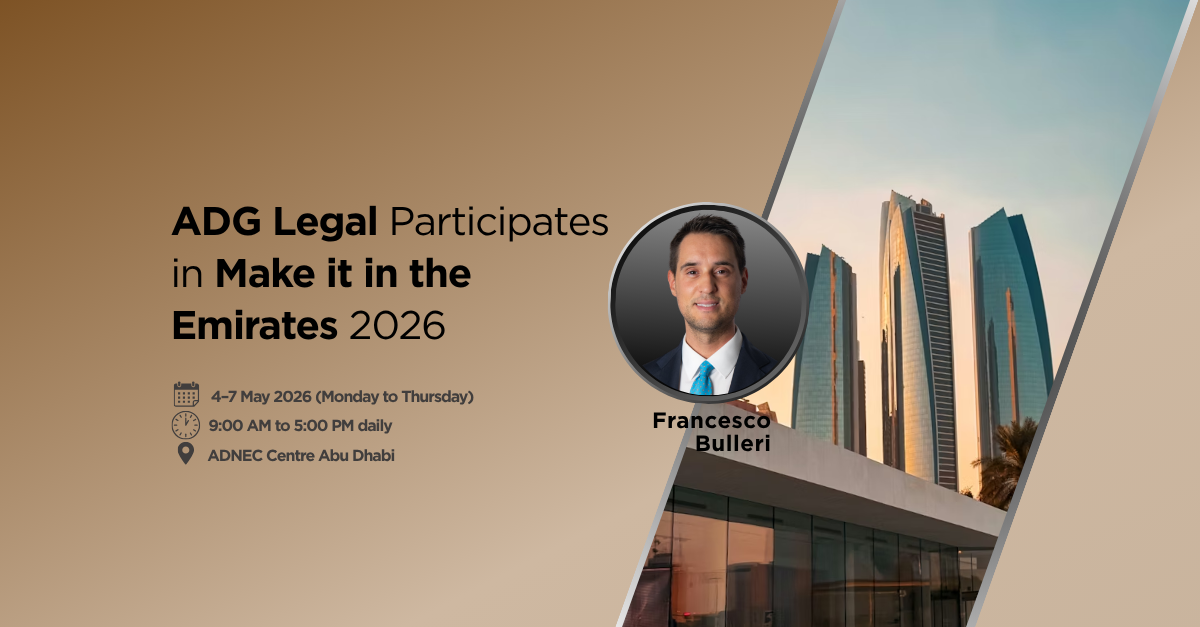 ADG Legal Participates in Make it in the Emirates 2026