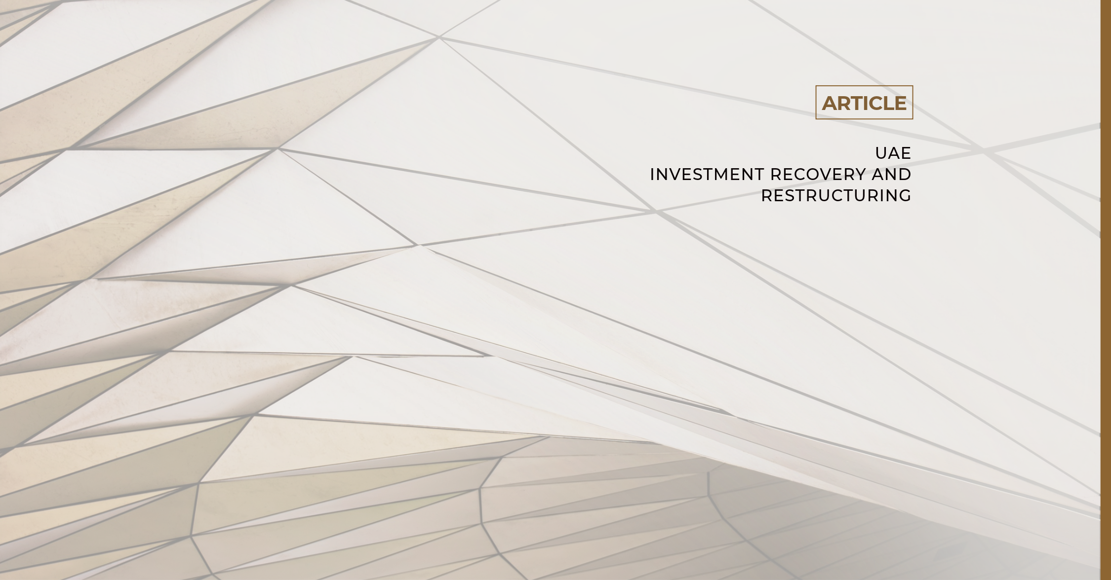 When Investment Returns Stop: What Legal Options Do Investors Have in the UAE?