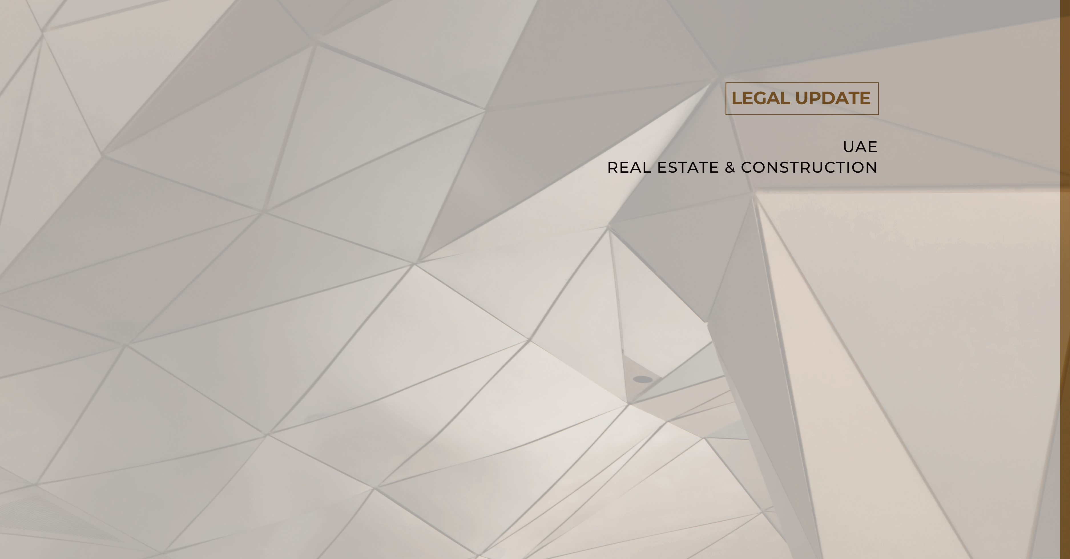 RAK’s New Real Estate Development Law: What Developers with Active Projects Should Review